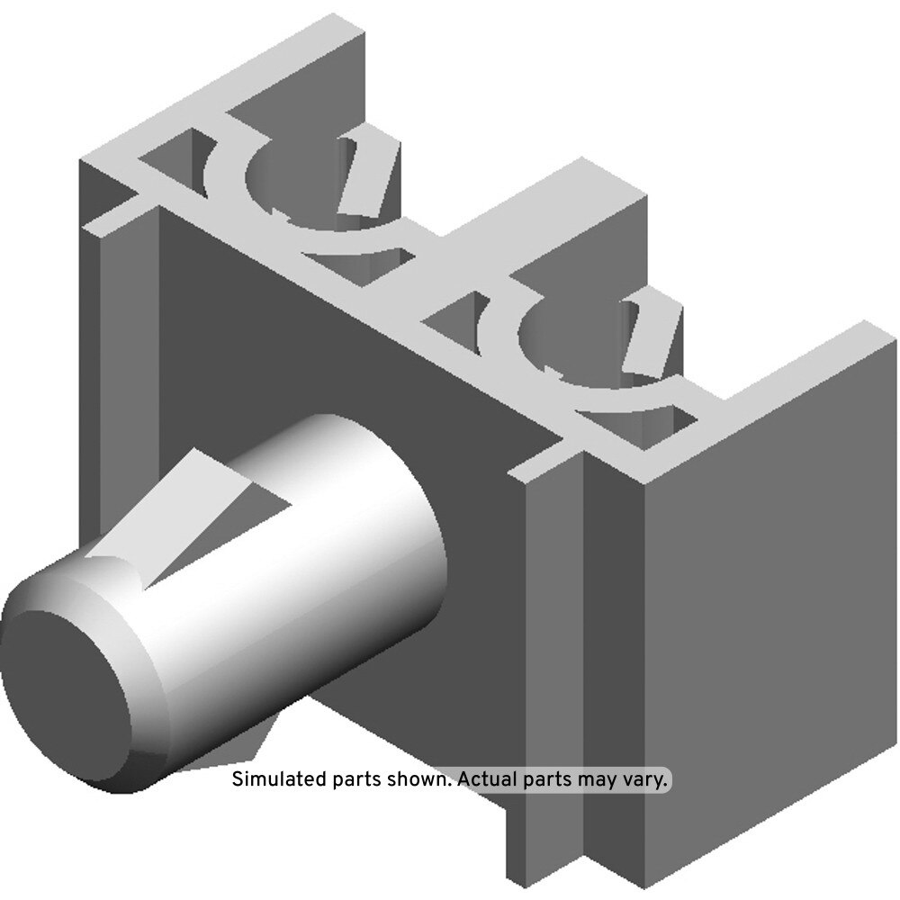 GM Genuine Parts Fuel Feed, Evaporative Emission, and Return Intermediate Pipe Clip