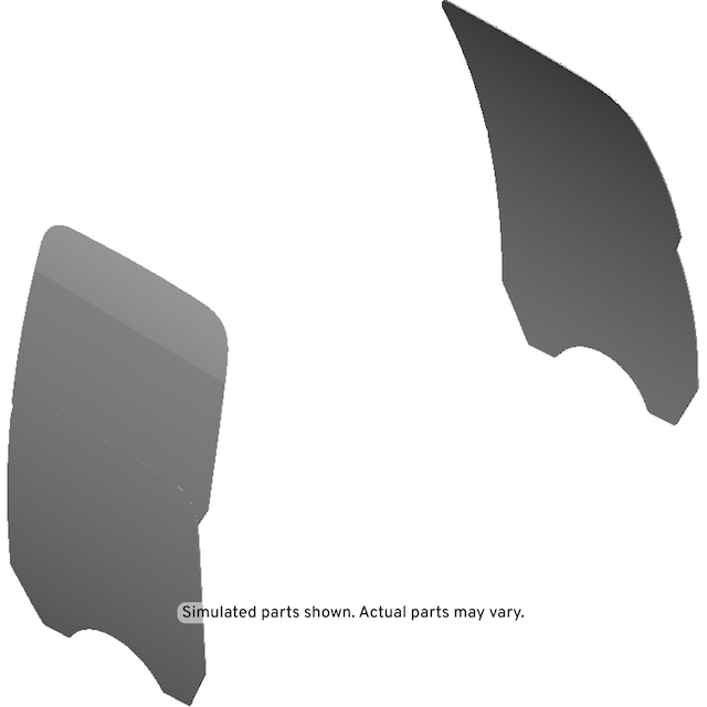 GM Genuine Parts Passenger Side Rear Door Window