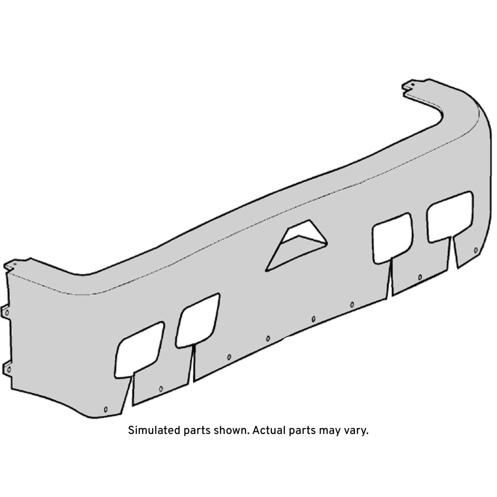 GM Genuine Parts Front Bumper Fascia Opening Cover