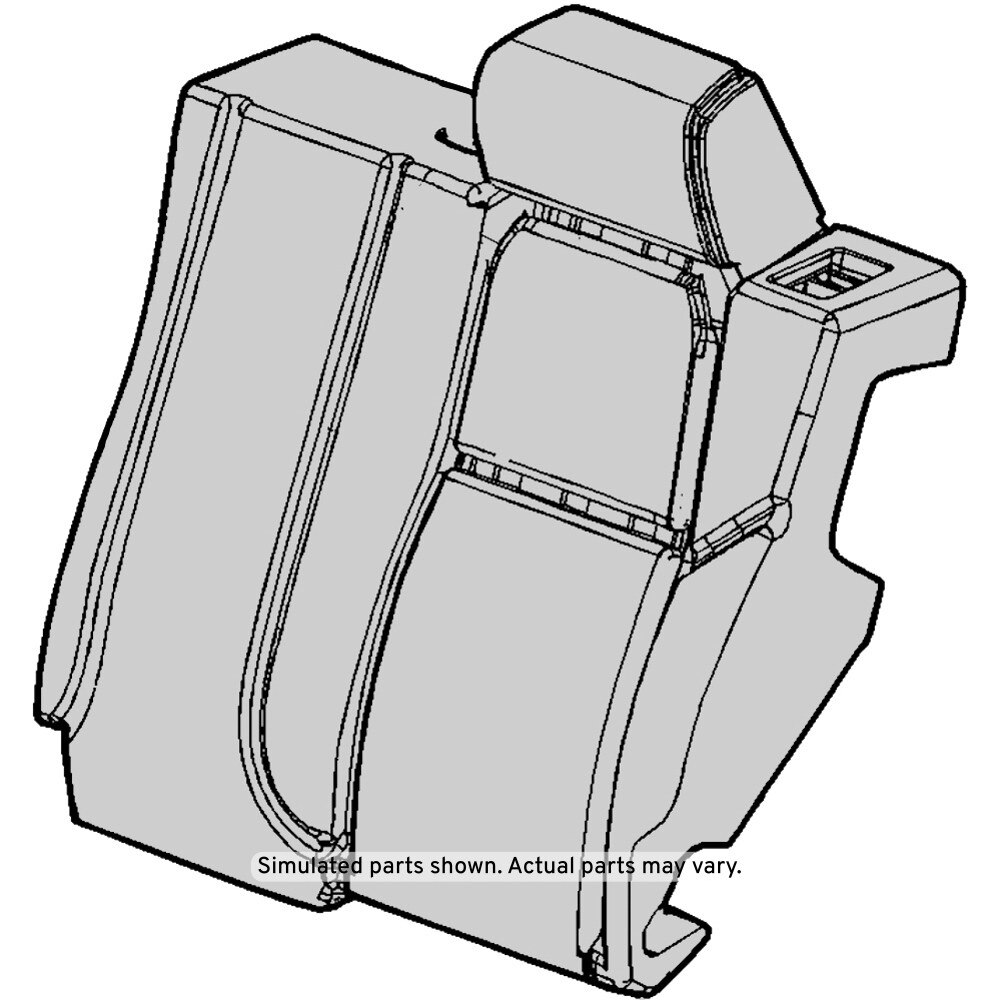GM Genuine Parts Morocco Rear Driver Side Seat Back Cushion Cover