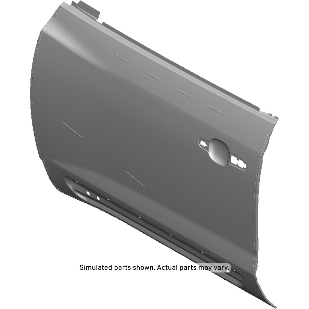 GM Genuine Parts Driver Side Front Door Outer Panel