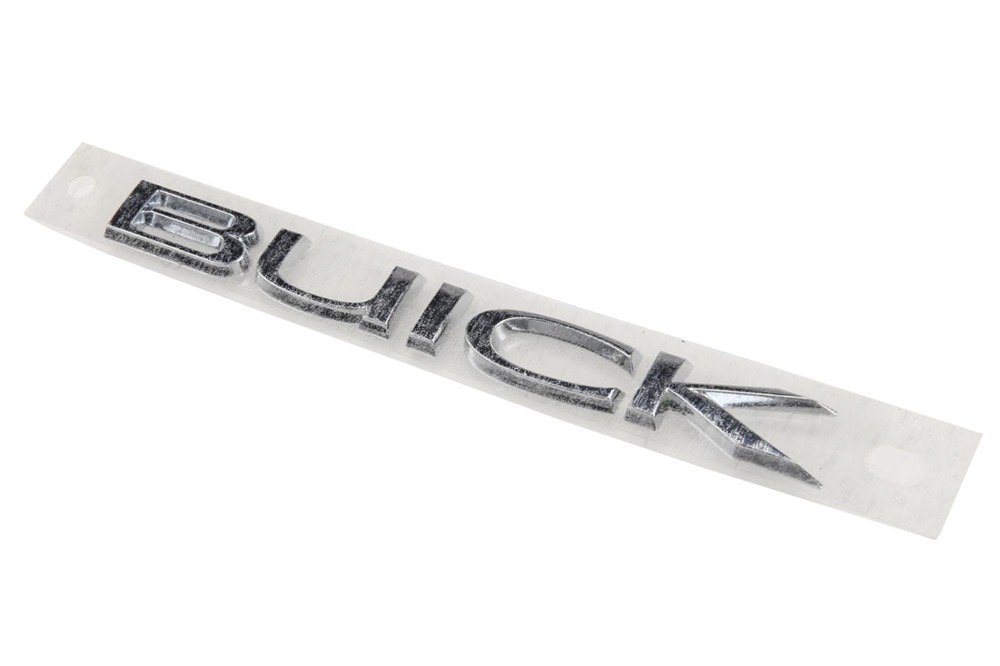 GM Genuine Parts Deck Lid Buick Name Plate