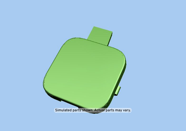 GM Genuine Parts Granite and Light Neutral Quarter Upper Trim Panel Plug