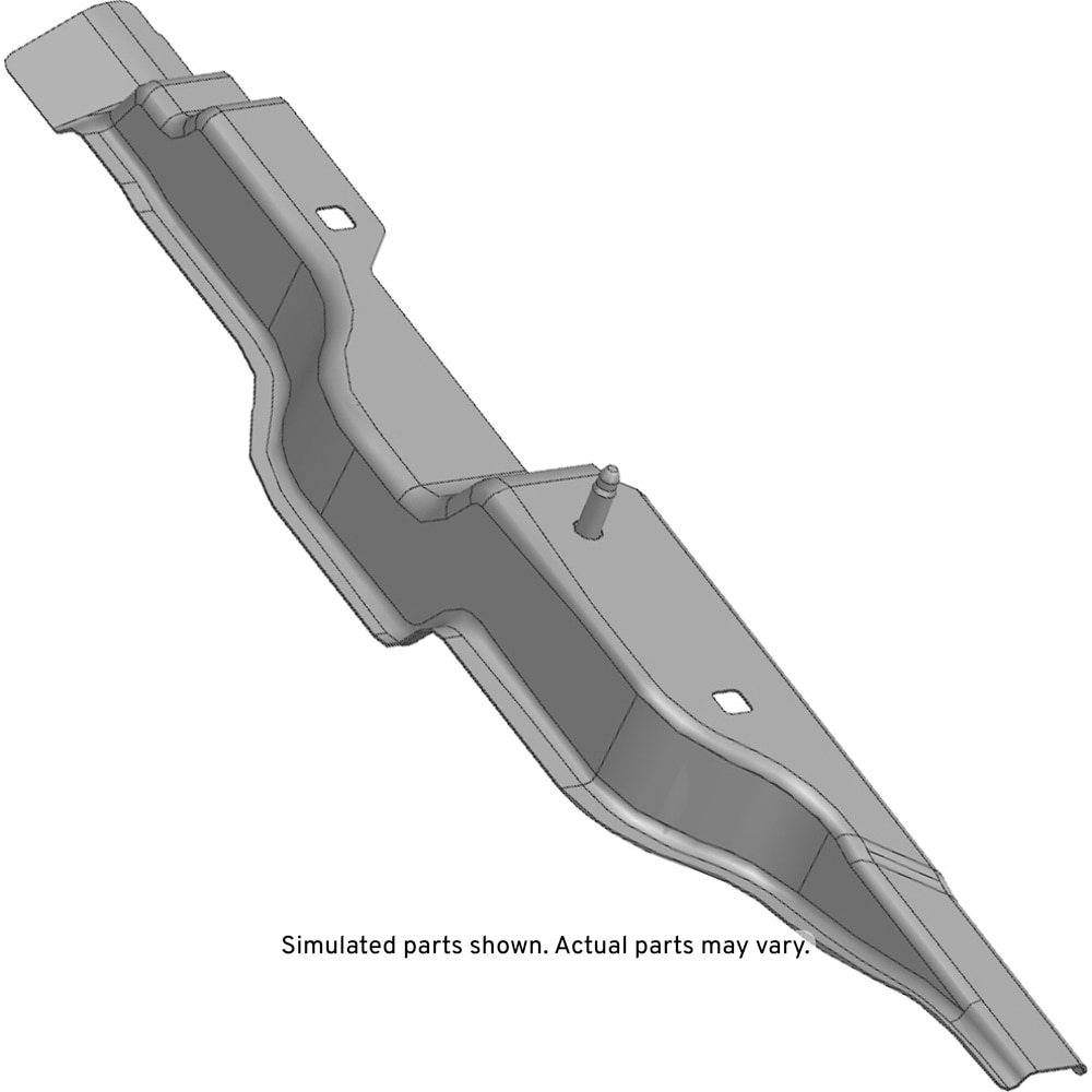 GM Genuine Parts Front Driver Side Floor Panel Reinforcement