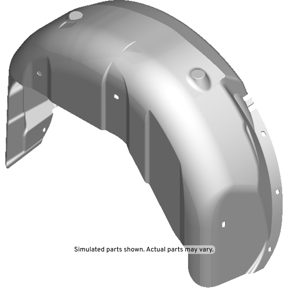 GM Genuine Parts Passenger Side Rear Wheelhouse Liner