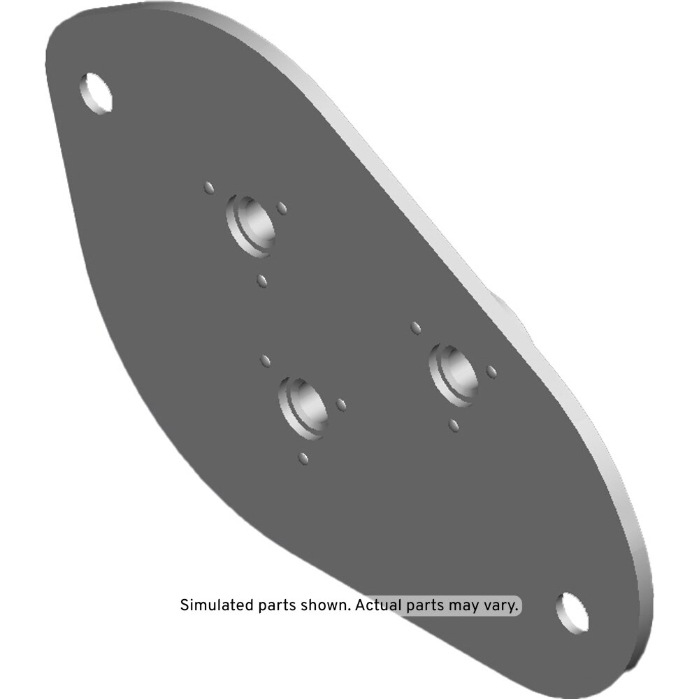GM Genuine Parts Passenger Side Front Door Pull Handle Hanger Plate