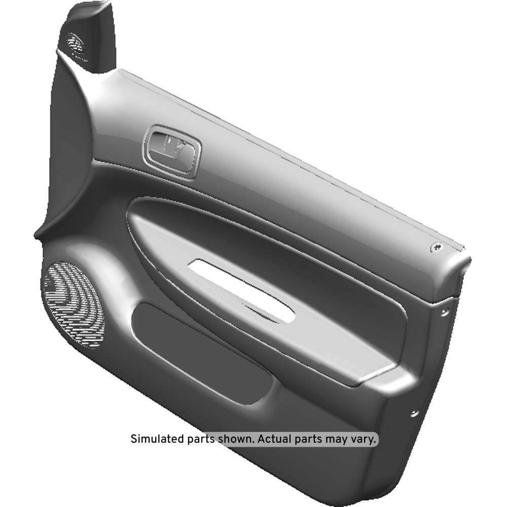 GM Genuine Parts Light Gray Front Passenger Side Door Trim Panel