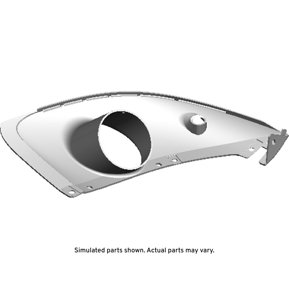 GM Genuine Parts Passenger Side Front Wheelhouse Liner Extension