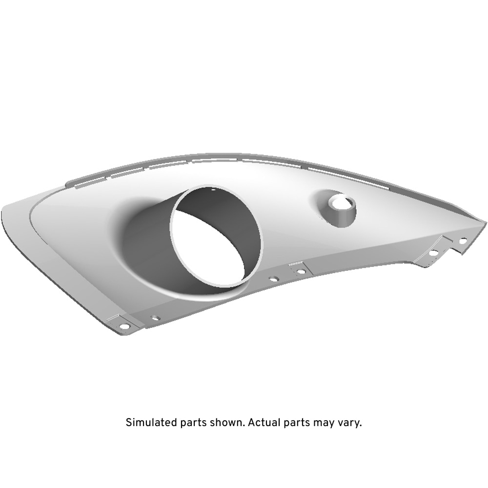 GM Genuine Parts Passenger Side Engine Compartment Extension Panel