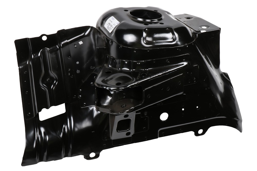 GM Genuine Parts Passenger Side Wheelhouse Panel Assembly with Strut Housing, Stud, Reinforcements, and Brackets