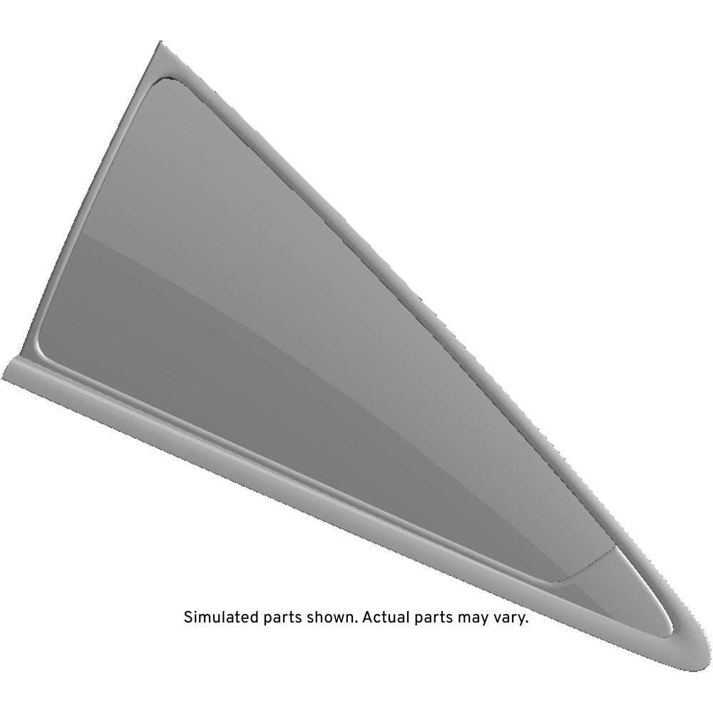GM Genuine Parts Driver Side Quarter Window | 15262160 | GM Parts