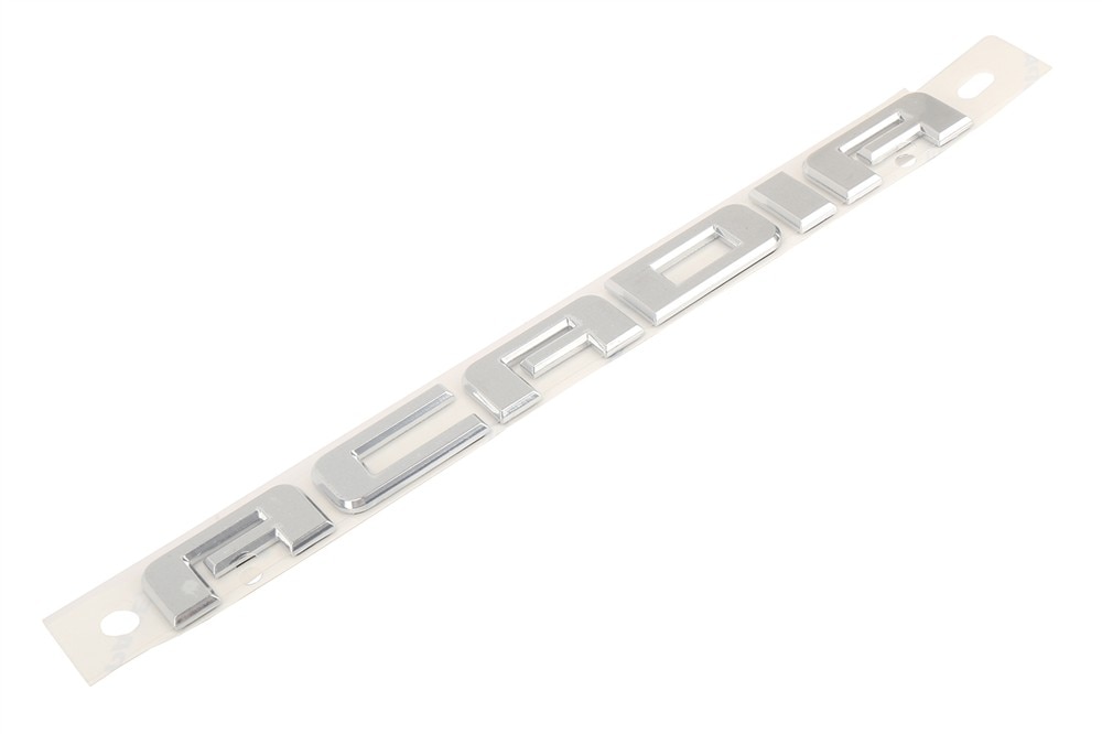 GM Genuine Parts Acadia Name Plate