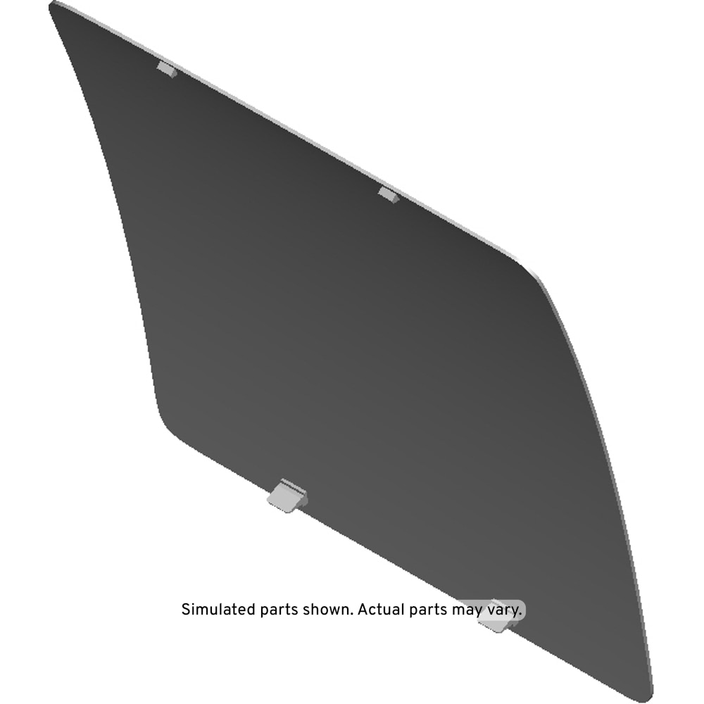 GM Genuine Parts Passenger Side Intermediate Side Door Window