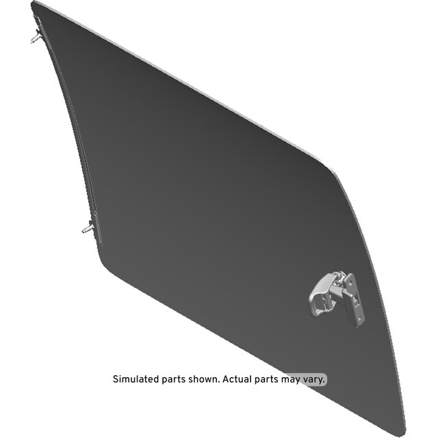 GM Genuine Parts Passenger Side Intermediate Side Door Window