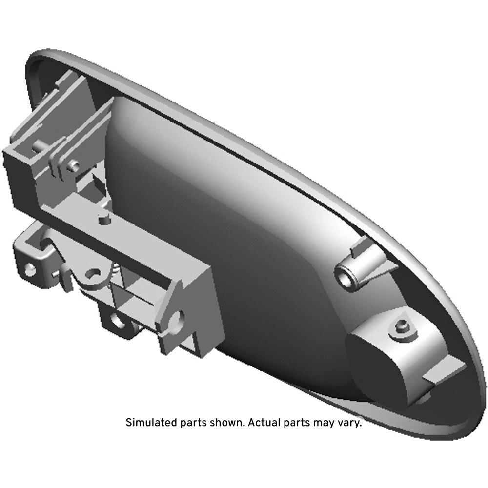 GM Genuine Parts Stealth Rear Passenger Side Exterior Door Handle