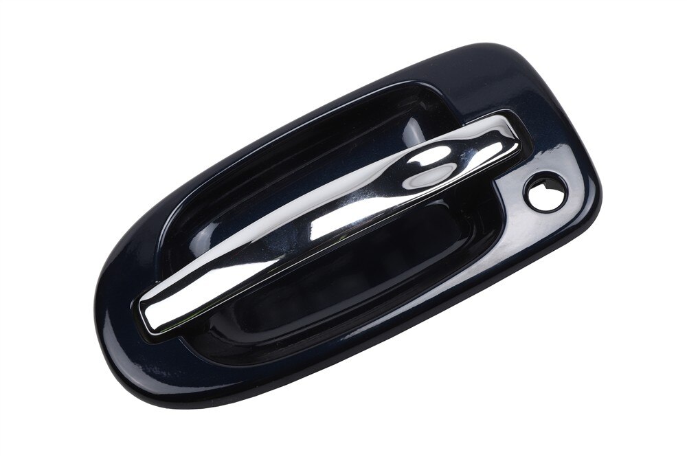 GM Genuine Parts Dark Ming Blue Metallic Front Passenger Side Exterior Door Handle