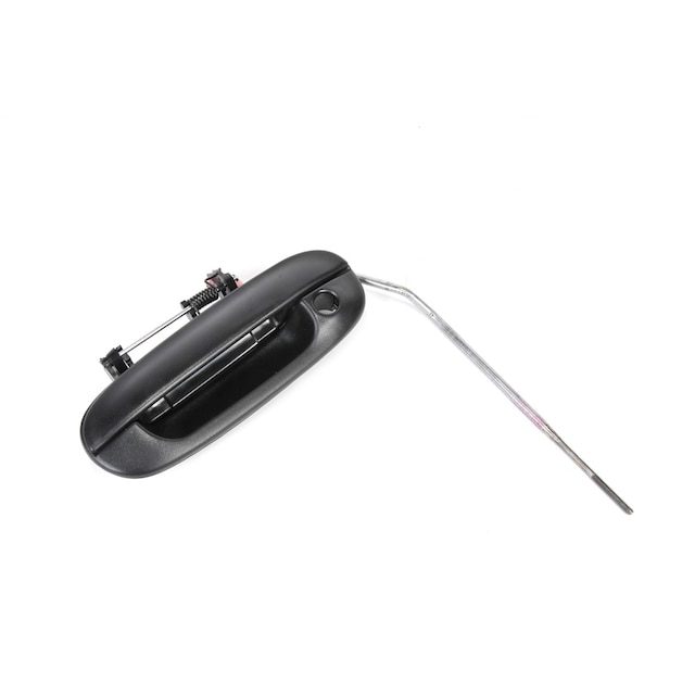 GM Genuine Parts Black Driver Side Front Exterior Door Handle with Rods and Clip