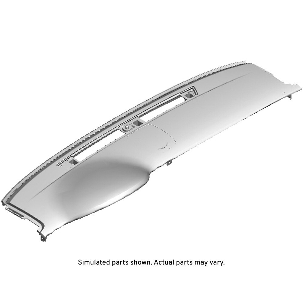 GM Genuine Parts Tuxedo Blue Instrument Upper Panel