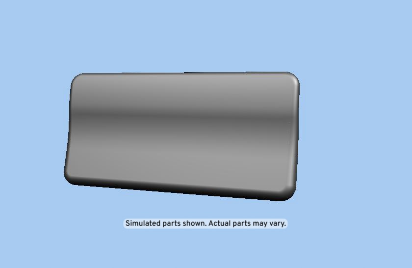 GM Genuine Parts Black Instrument Panel Compartment Hole Cover