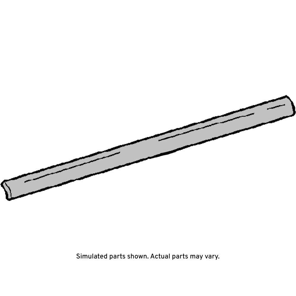 GM Genuine Parts Medium Gray Front Side Door Window Inner Sealing Strip