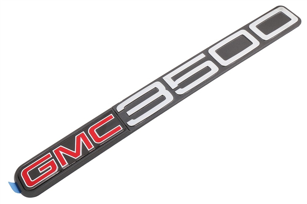 GM Genuine Parts Front Side Door GMC 3500 Emblem