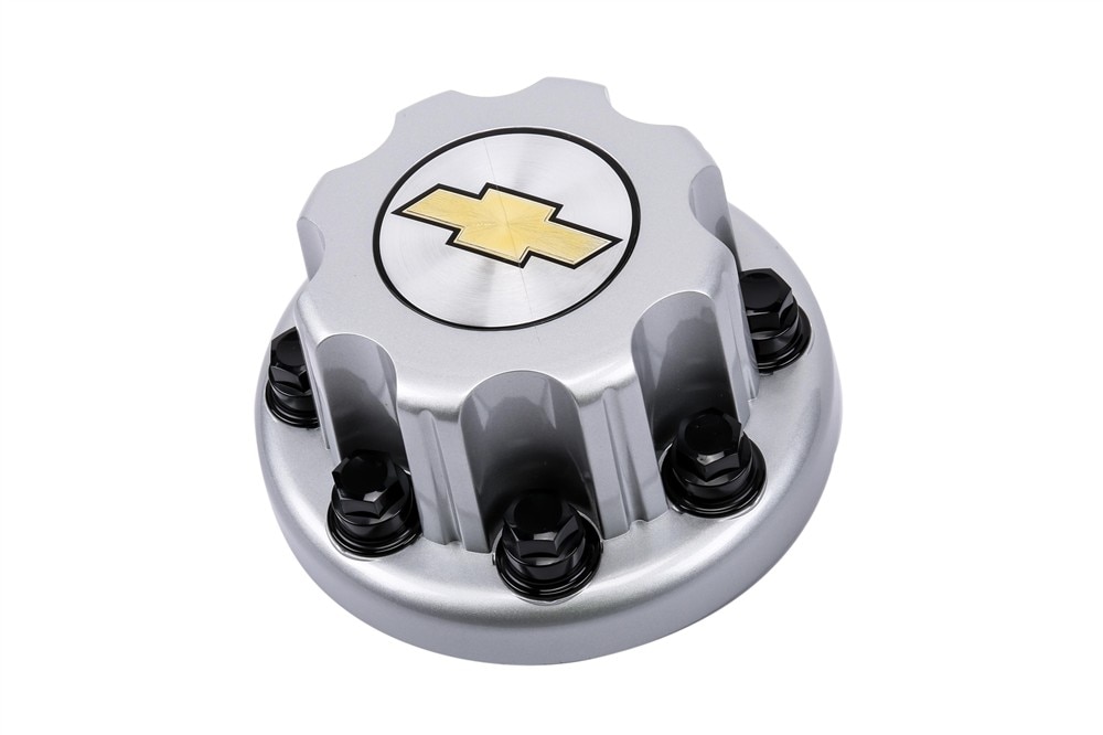 GM Genuine Parts Sparkle Silver Center Cap with Bowtie Logo