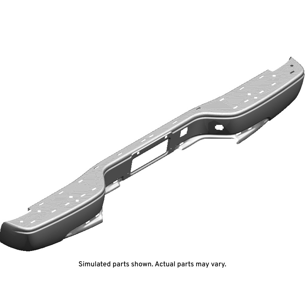 GM Genuine Parts Rear Bumper Impact Bar