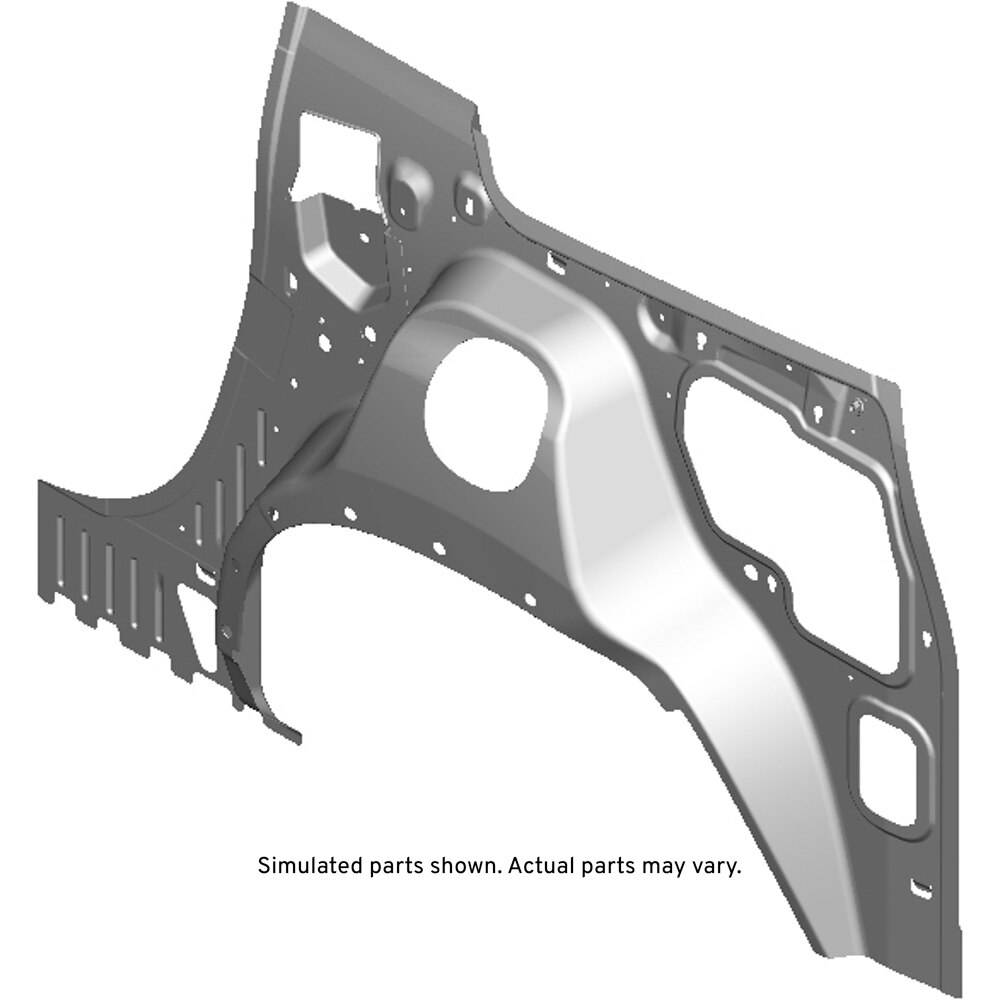 GM Genuine Parts Driver Side Quarter Lower Inner Panel