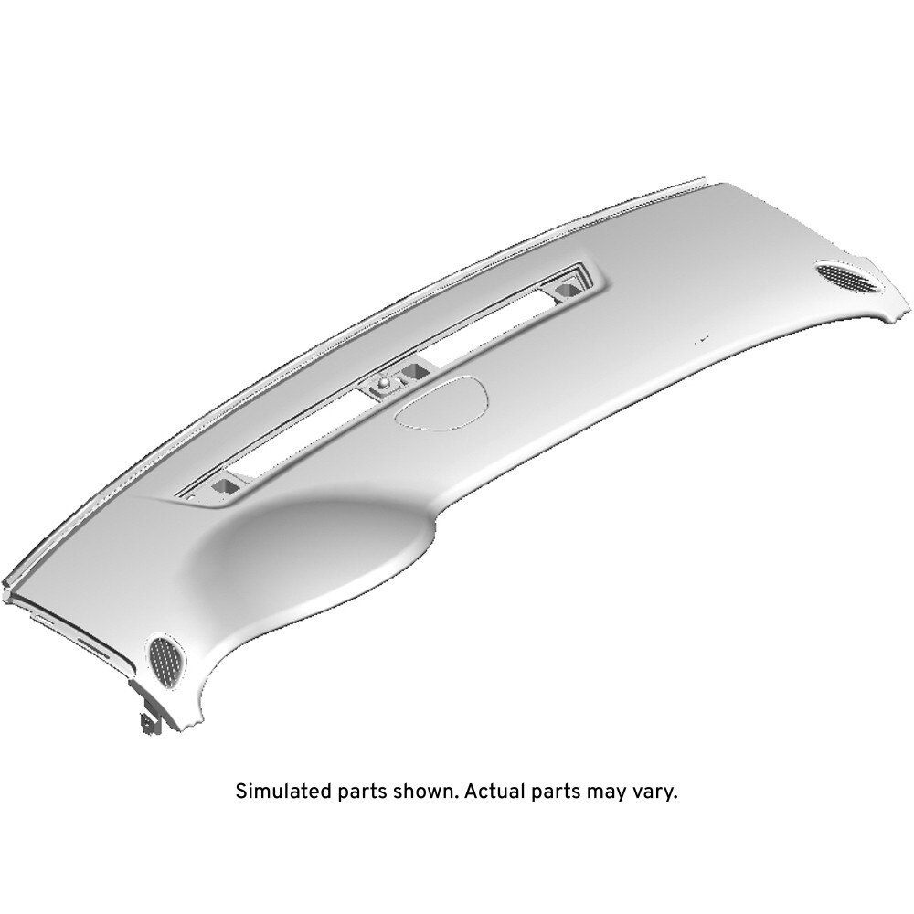 GM Genuine Parts Medium Dark Cashmere Instrument Upper Panel