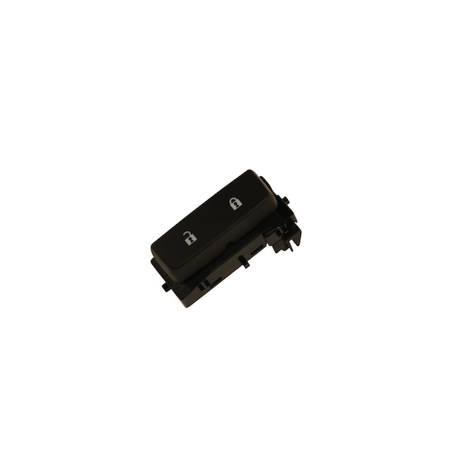 GM Genuine Parts Ebony Driver Side Door Lock Switch with Blue Lagoon Backlighting