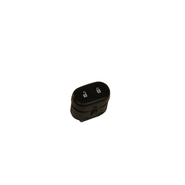 GM Genuine Parts Black Door Lock Switch with Blue Backlight