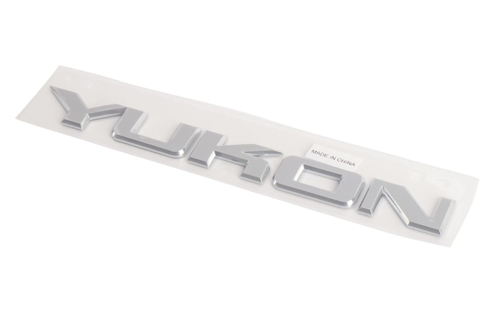 GM Genuine Parts Yukon Name Plate