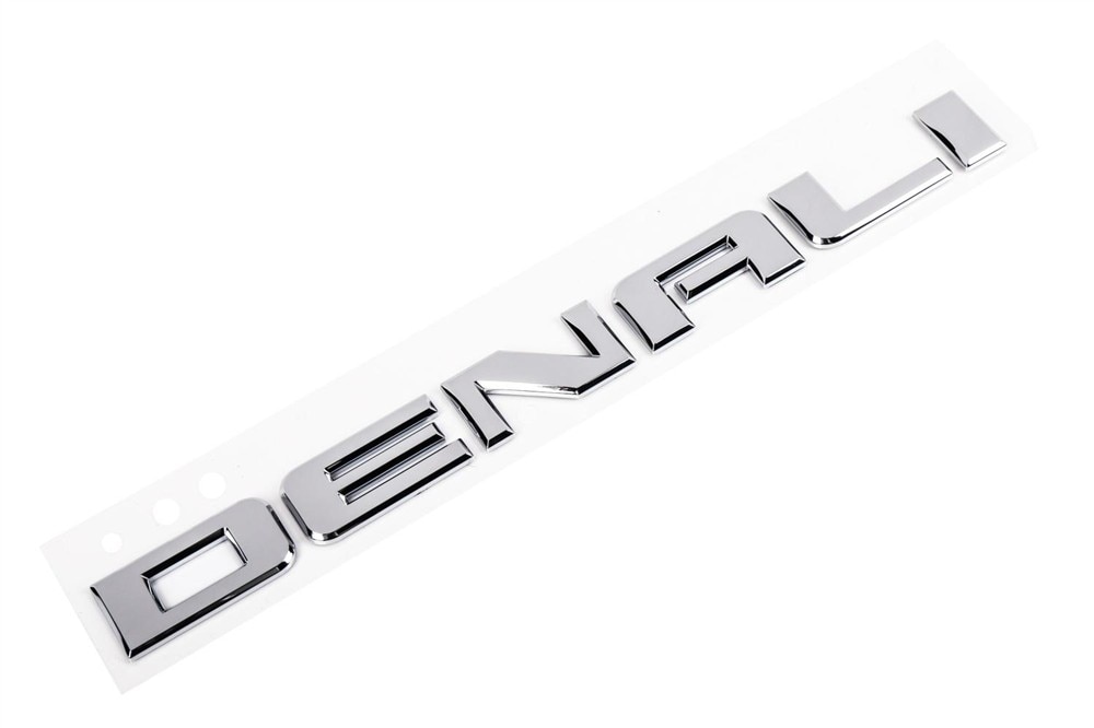 GM Genuine Parts Front Side Door Denali Name Plate