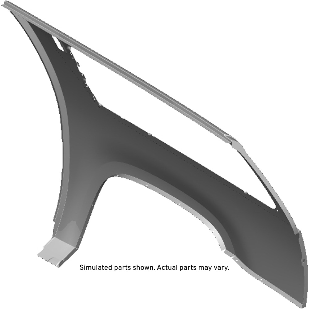 GM Genuine Parts Passenger Side Body Side Outer Panel