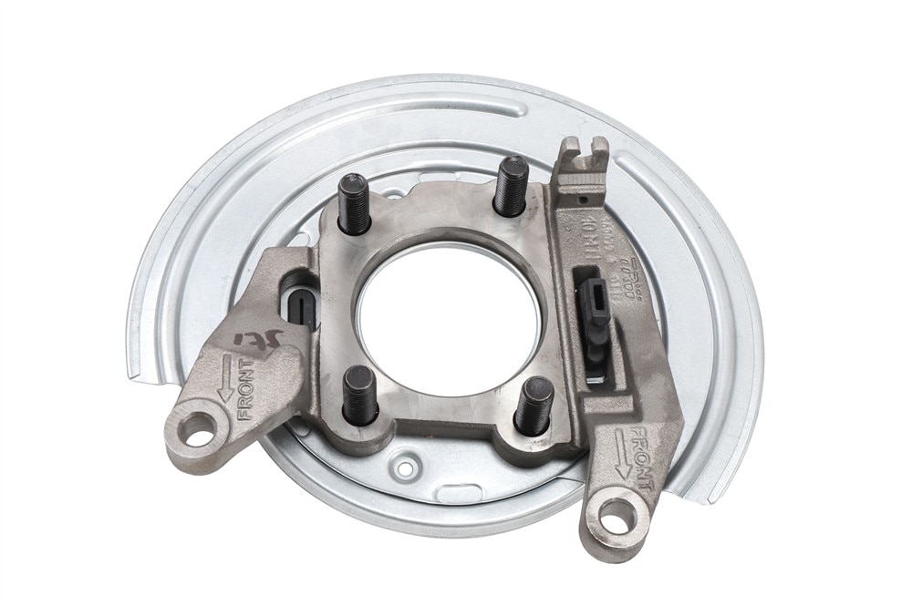 GM Genuine Parts Rear Parking Brake Anchor Backing Plate Kit with Plate, Shield, and Bolts