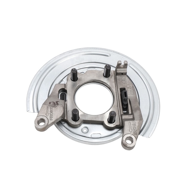 GM Genuine Parts Rear Parking Brake Anchor Backing Plate Kit with Plate, Shield, and Bolts