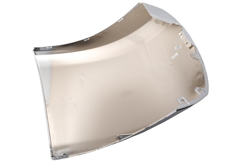 GM Genuine Parts Bright Chrome Driver Side Front Bumper Impact Bar End Cap