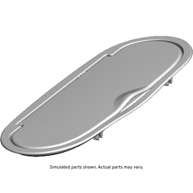 GM Genuine Parts Light Neutral Sun Visor Mirror