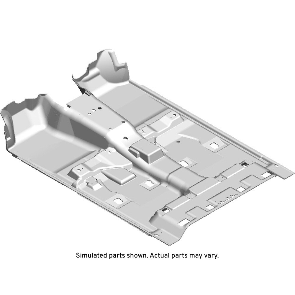 GM Genuine Parts Medium Cashmere Front Floor Panel Carpet