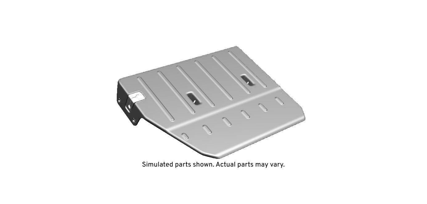 GM Genuine Parts Ebony Rear Driver Side Seat Back Panel
