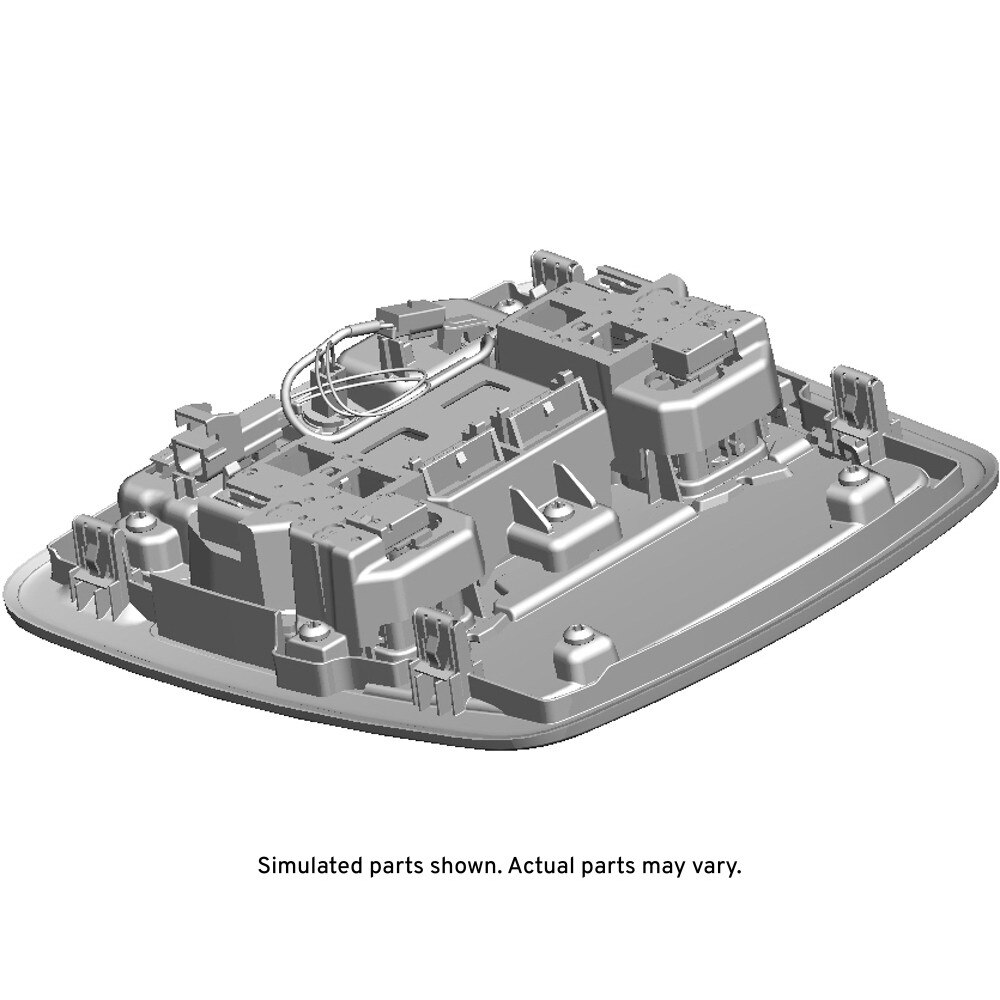 GM Genuine Parts Ebony Roof Console