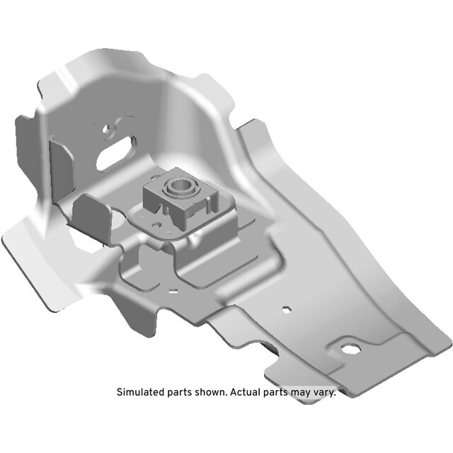 GM Genuine Parts Driver Side Front Engine Compartment Front Lower Rail Reinforcement