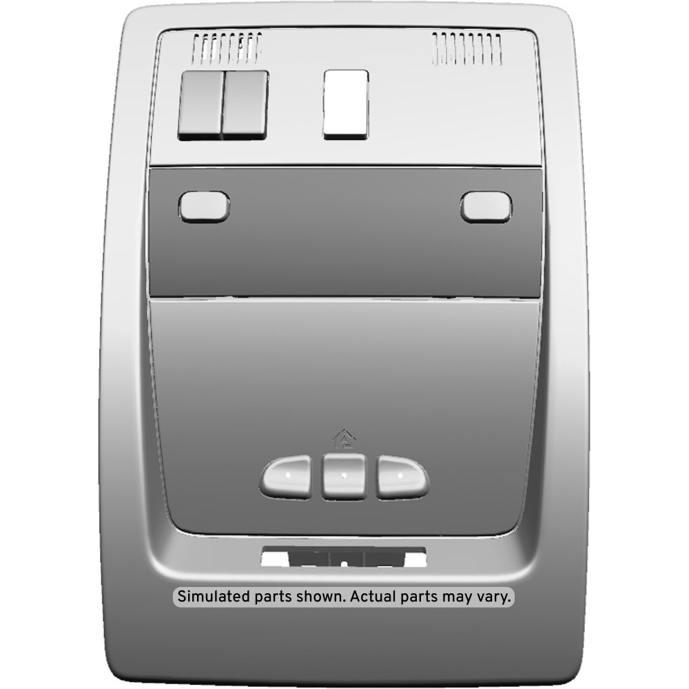 GM Genuine Parts Light Opal Gray Roof Console