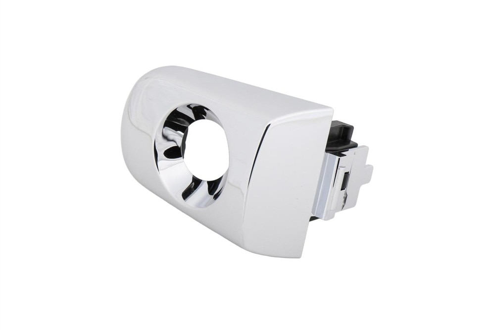 GM Genuine Parts Bright Chrome Front Side Door Lock Cylinder Cap