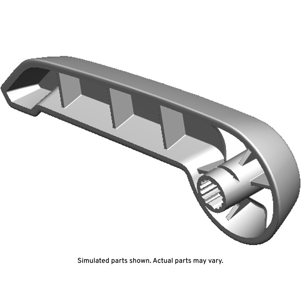 GM Genuine Parts Light Titanium Passenger Seat Recliner Handle