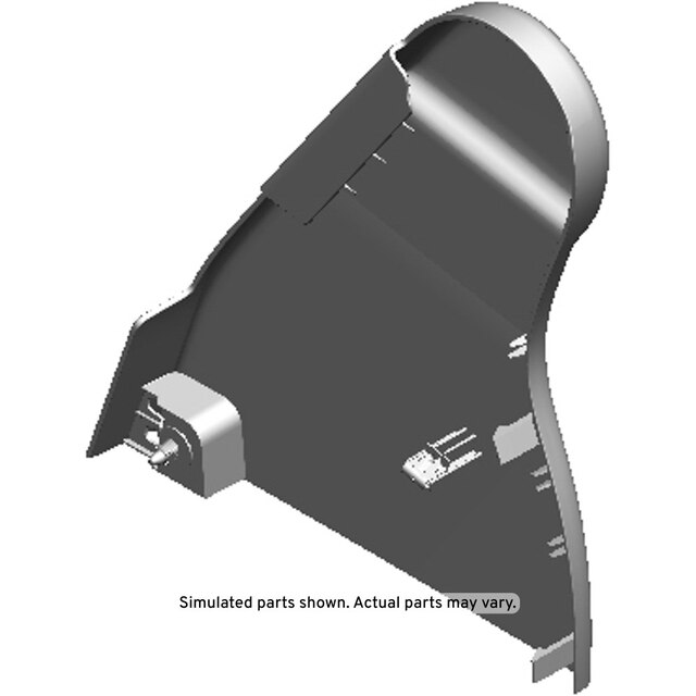 GM Genuine Parts Medium Cashmere Rear Driver Side Seat Recliner Inner Cover