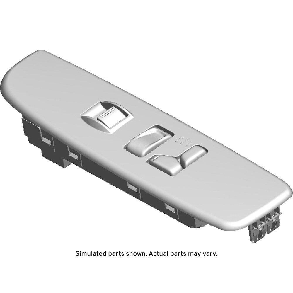 GM Genuine Parts Very Dark Cashmere Passenger Side Door Lock and Side Window Switch