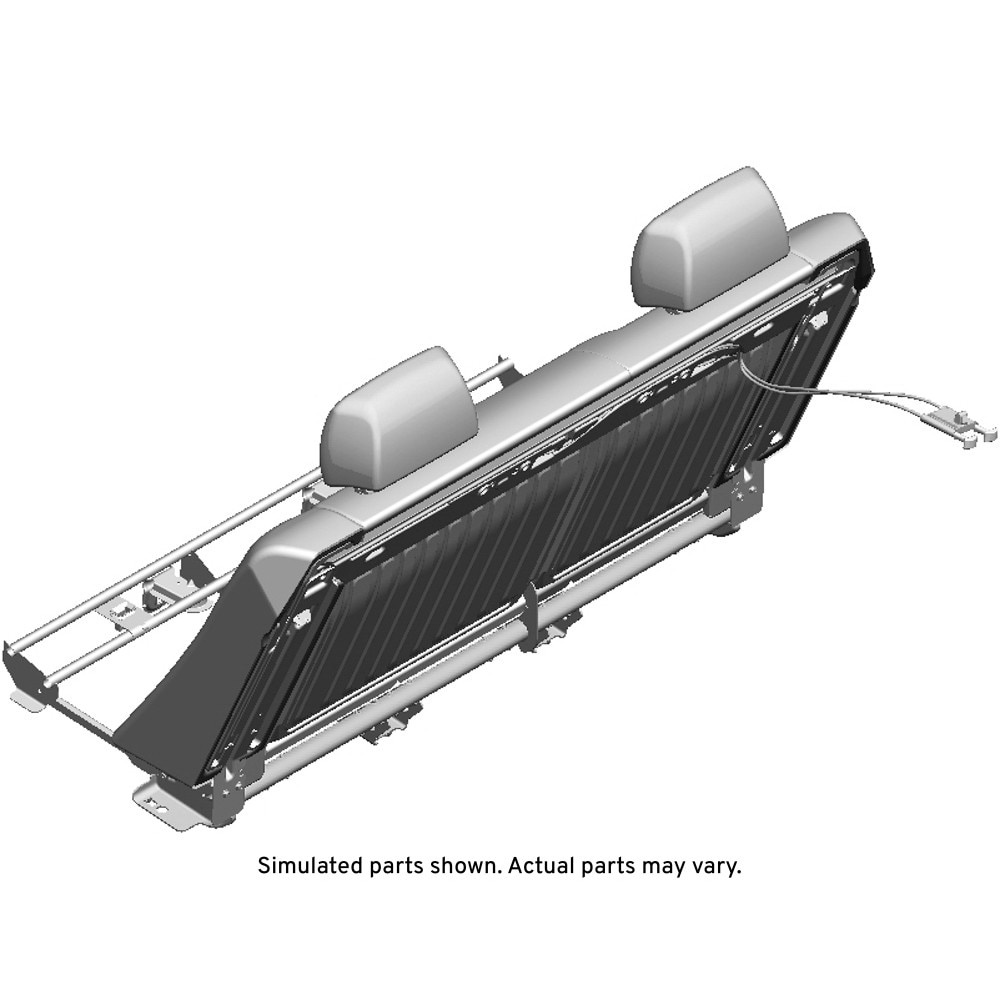 GM Genuine Parts Ebony Rear Seat Back Cushion Assembly