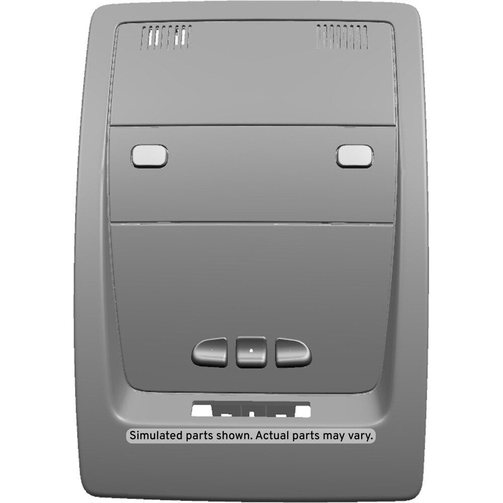 GM Genuine Parts Light Opal Gray Roof Console