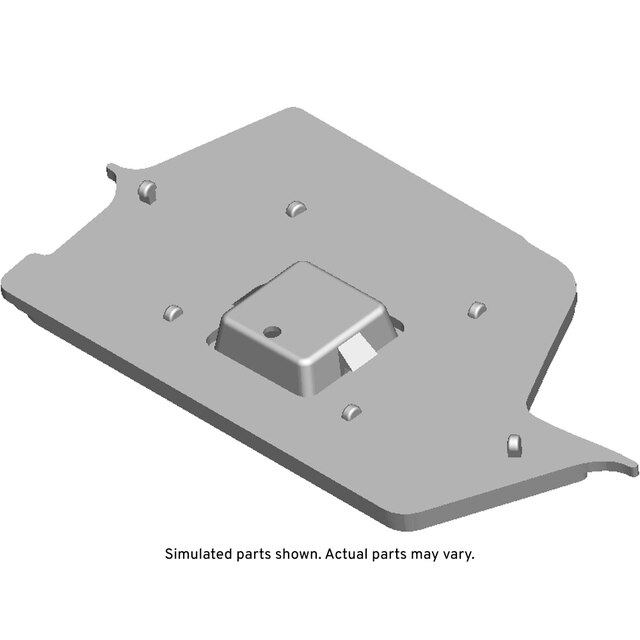 GM Genuine Parts Passenger Side Body Hinge Pillar Lower Inner Baffle